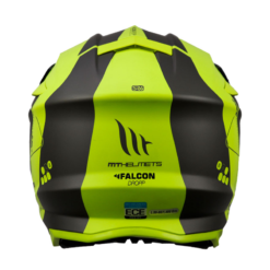 Casco Mt Falcon Dropp E3 Amarillo Fluorescente 2