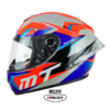 Casco Mt Rapide Pro Fugaz A5 Rojo Perla 1