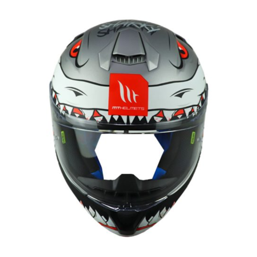 Casco Mt Targo Pro Sharky C2 Titanio 1
