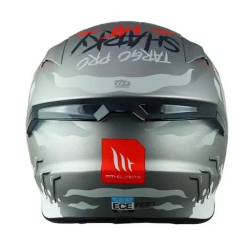 Casco Mt Targo Pro Sharky C2 Titanio 1