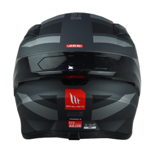 Casco Mt Targo S Britain C2 Negro Gris 1