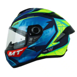 Casco Mt Targo S Diogo Moreira C7 Azul Verde Neon 1