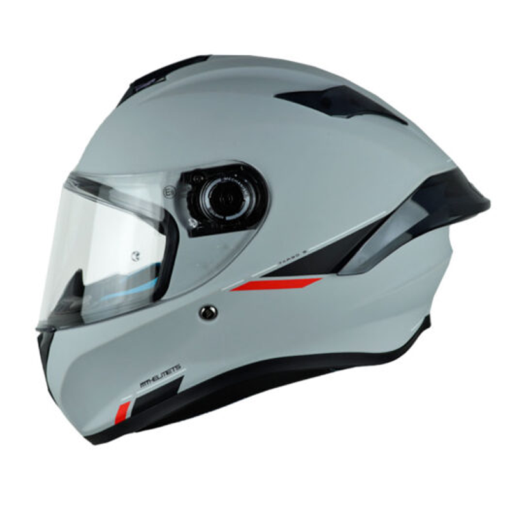 Casco Mt Targo S Solid A12 Gris 1