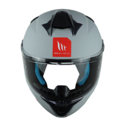 Casco Mt Targo S Solid A12 Gris 1