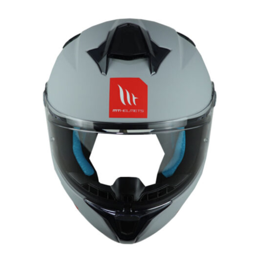 Casco Mt Targo S Solid A12 Gris 1