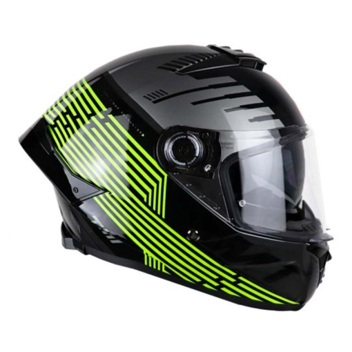 Casco Mt Thunder 4Sv Krom A3 Amarillo Neón 1