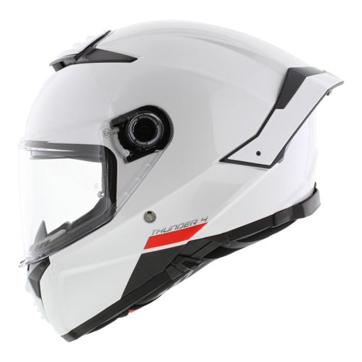 Casco Mt Thunder 4Sv Solid A0 Blanco Perla