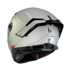 Casco Mt Thunder 4Sv Solid A0 Blanco Perla