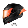 Casco Nexx X.R3r Carb Zero Pro 2 Negro Visor Rojo 1