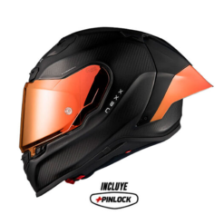 Casco Nexx X.R3r Carb Zero Pro 2 Negro Visor Rojo 1