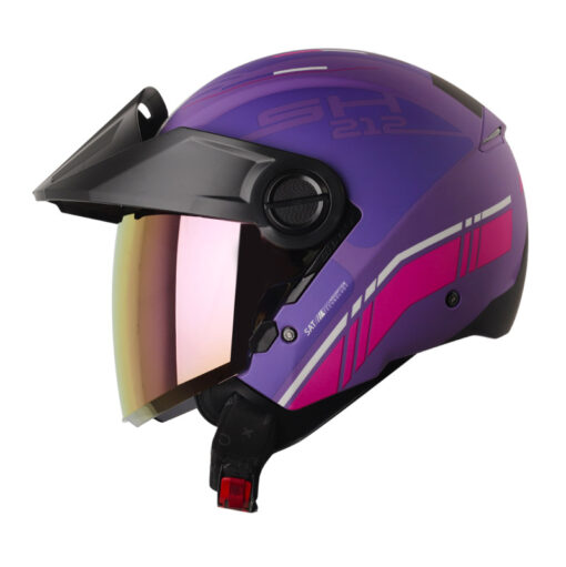 Casco Shaft 212 Broth Morado Fucsia 1