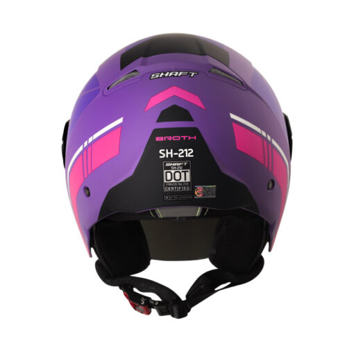 Casco Shaft 212 Broth Morado Fucsia 3