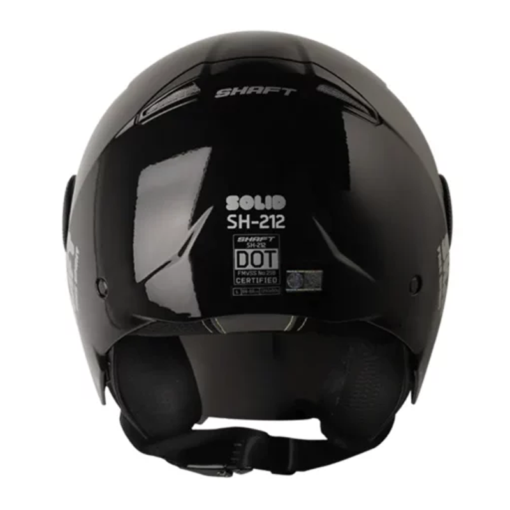 Casco Shaft 212 Broth Negro Silver Visor Iridium Azul 1