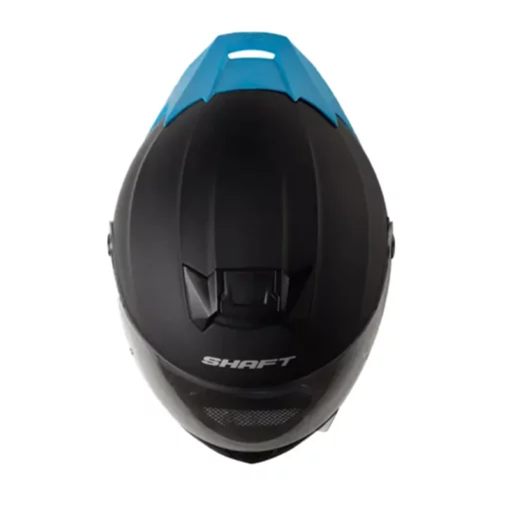 Casco Shaft 502 Solid Negro Azul 1