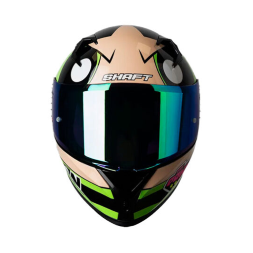 Casco Shaft 526Sp Evo Bellota Verde Claro Visor Iridium Verde 1