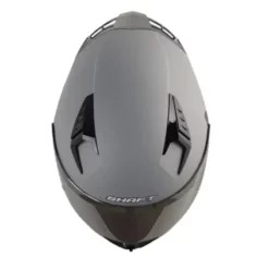 Casco Shaft 526Sp Evo Solid Gris Negro Visor Iridium Silver 1
