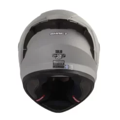 Casco Shaft 526Sp Evo Solid Gris Negro Visor Iridium Silver 1