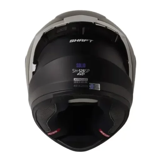 Casco Shaft 526Sp Evo Solid Negro Morado Visor Iridium Morado 1
