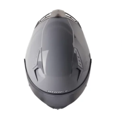 Casco Shaft 526sp Evo Solid Gris Oscuro Visor Iridium Silver 1