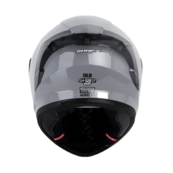 Casco Shaft 526sp Evo Solid Gris Oscuro Visor Iridium Silver 1