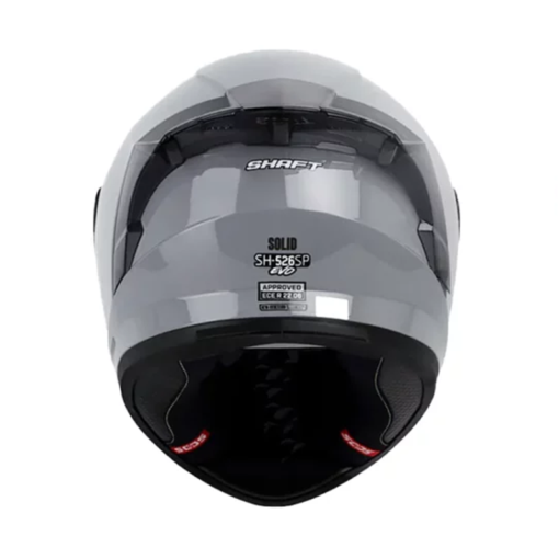 Casco Shaft 526sp Evo Solid Gris Oscuro Visor Iridium Silver 1