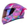 Casco Shaft 526sp Evo Ungloriou Morado Fucsia Visor Iridium Morado 1