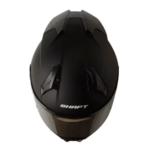 Casco Shaft 560 Solid Negro Silver Visor Iridium Silver 1