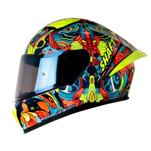 Casco Shaft 590Sr Ars Notoria Azul Oscuro Visor Iridium Azul 1