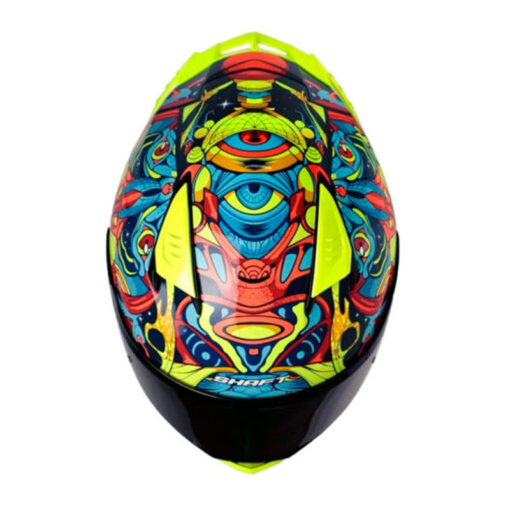 Casco Shaft 590Sr Ars Notoria Azul Oscuro Visor Iridium Azul 2