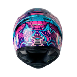 Casco Shaft 590Sr Ars Notoria Morado Fucsia Visor Iridium Morado 1