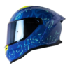 Casco Shaft 598 Gtr Adrenochr Azul Visor Iridium Azul 1