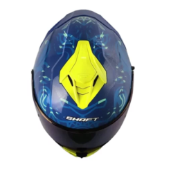 Casco Shaft 598 Gtr Adrenochr Azul Visor Iridium Azul 1