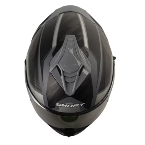 Casco Shaft 598 Gtr Xepa Gris Oscuro Visor Iridium Silver 1