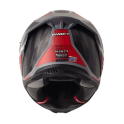 Casco Shaft 598 Gtr Xepa Gris Rojo Visor Iridium Rojo 1
