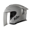 Casco Shaft Pro 240Dv Solid Gris Negro Visor Iridium Silver 1