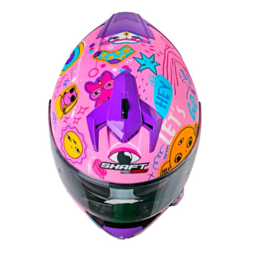 Casco Shaft Pro 610Dv Evo Cool Days Rosado Fucsia 2