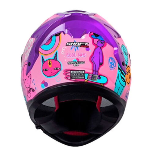 Casco Shaft Pro 610Dv Evo Cool Days Rosado Fucsia 2