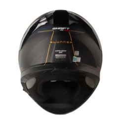 Casco Shaft Pro 612Dv Evo Blunner Azul Dorado Visor Iridium Dorado 1