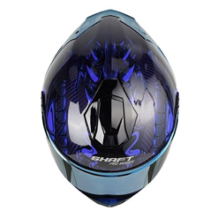 Casco Shaft Pro 620evo Lizzard Azul Visor Azul 1