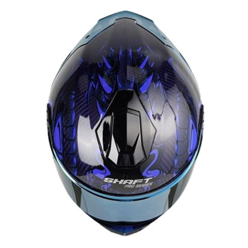 Casco Shaft Pro 620evo Lizzard Azul Visor Azul 1