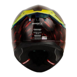 Casco Shaft Pro 620evo Lizzard Rojo Visor Iridium Rojo 1