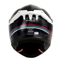 Casco Shaft Pro 620evo Stencil Azul Navy Visor Iridium Azul 2
