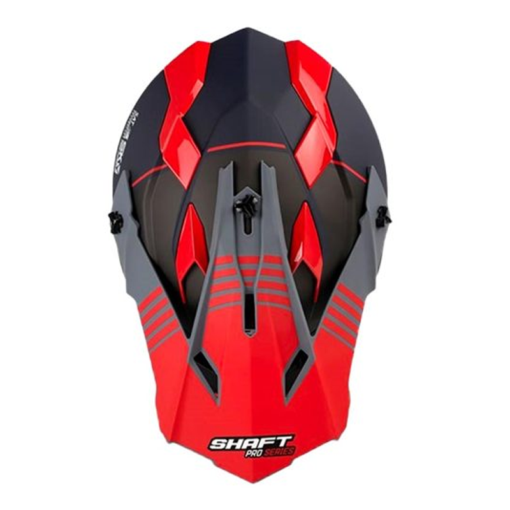 Casco Shaft Pro Mx08 Sunset Azul Navy Rojo 1
