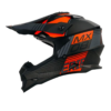 Casco Shaft Pro Mx08 Sunset Naranja 1