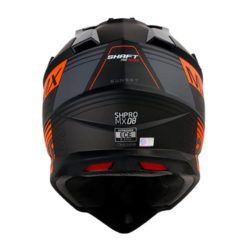 Casco Shaft Pro Mx08 Sunset Naranja 2
