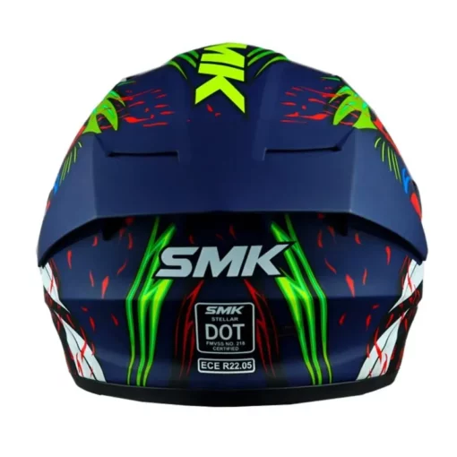 Casco Smk Stellar Animal Azul 1