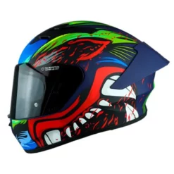 Casco Smk Stellar Animal Azul 1