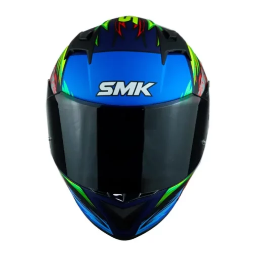 Casco Smk Stellar Animal Azul 1