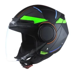 Casco Smk Streem Komplex Negro Verde 1