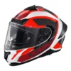 Casco Smk Typhoon Rd1 Blanco Rojo 1